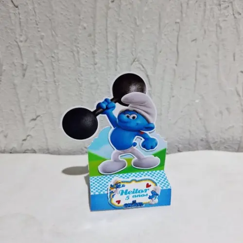 Porta Bis Duplo- os Smurfs