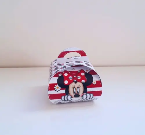 Porta Bombom - Minnie Vermelha