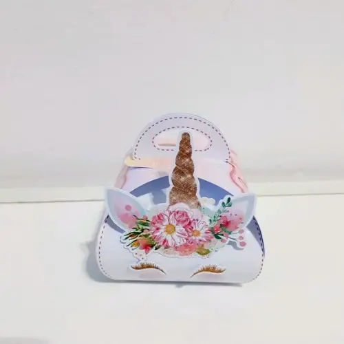 Porta Bombom - Unicórnio Dourado