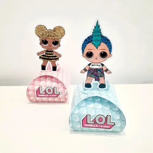 Porta Bombom/brownie - Lol Surprise