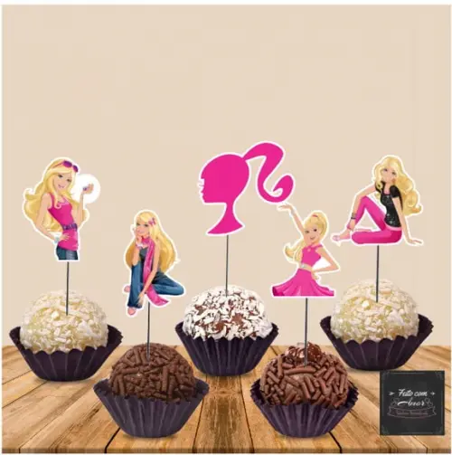 Tag para Docinho - Barbie