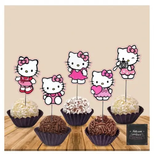 Tag para Docinho - Hello Kitty