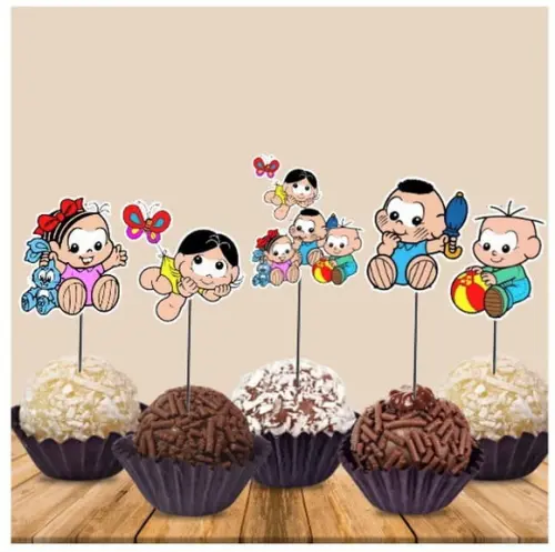 Tag para Docinho - Turma da Mônica Baby