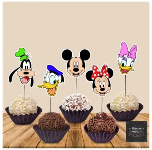 Tag para Docinho - Turma do Mickey