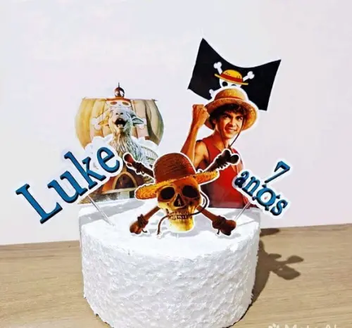 Topo de Bolo - One Piece