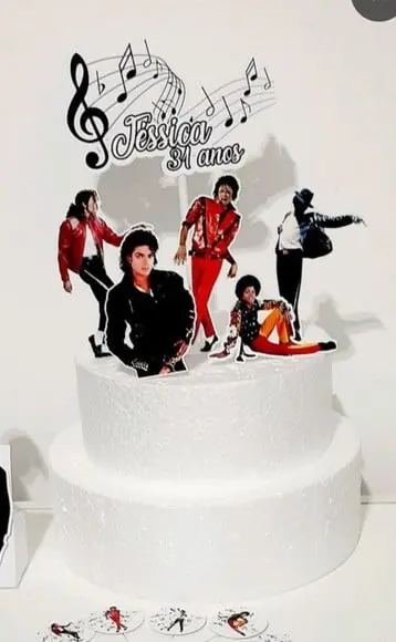 Topo de Bolo - Michael Jackson