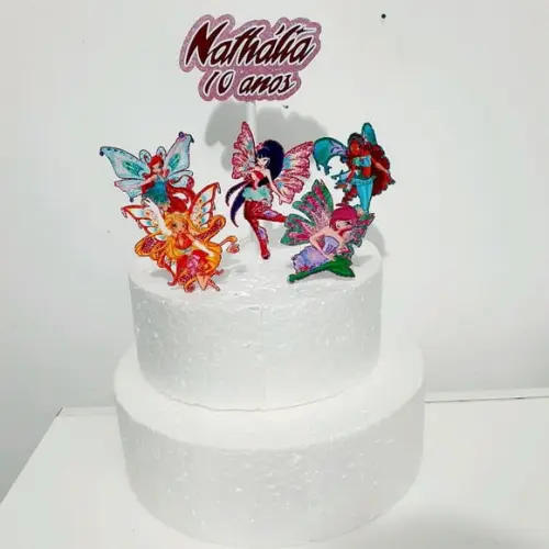 Topo de Bolo - Winx