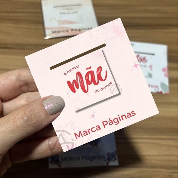 Lembrancinha Dia das Maes Marca Pagina Magnetico 30 Und