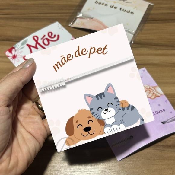 Mimo Porta Escova de Cílios Mae de Pet 30 Unidades