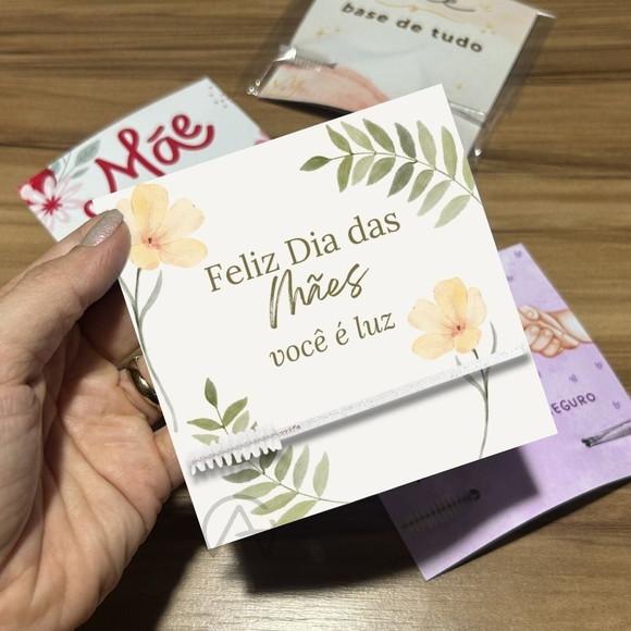 Mimo Porta Escova de Cílios Dia das Maes 50 Unidades