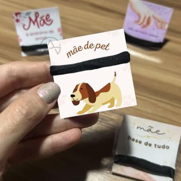 Mimo Clientes Mae de Pet Amarrador de Cabelo 100 Unidades