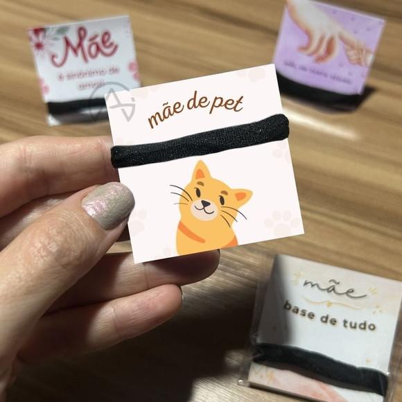 Mae de Pet Gato Amarrador de Cabelo Mimo 50 Unidades