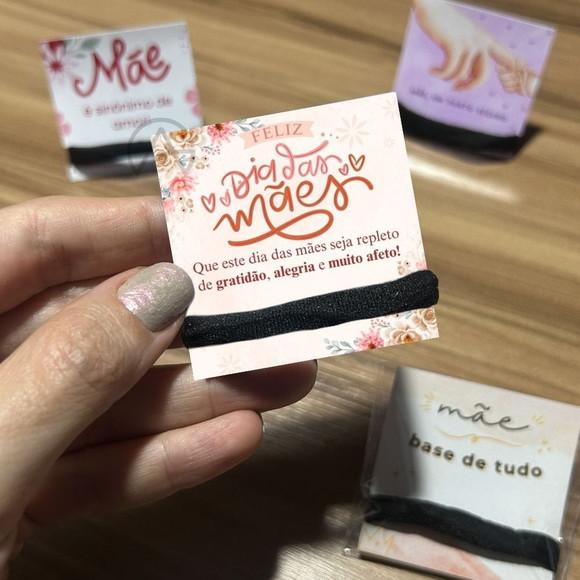 Mimo Clientes Dia das Maes Amarrador de Cabelo 100 Unidades