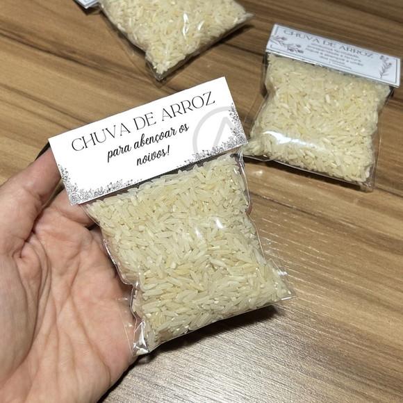 Chuva de Arroz Estampa Floral 18 Unidades