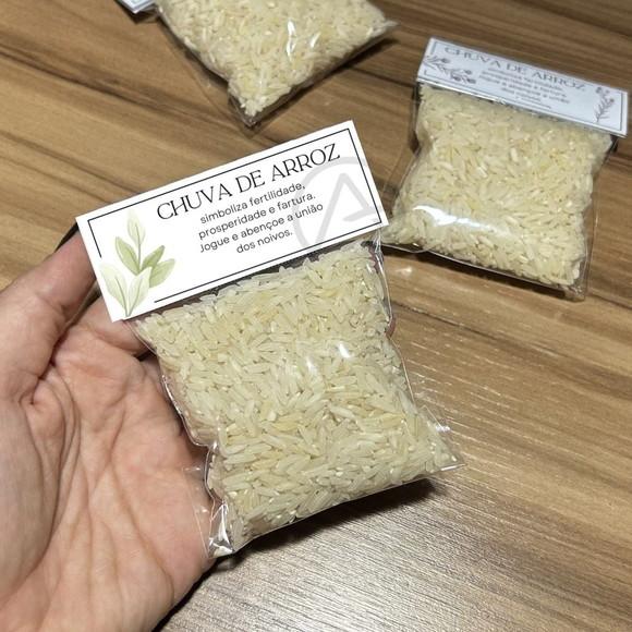Chuva de Arroz Lembrancinha 18 Unidades