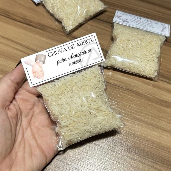 Chuva de Arroz Lembrancinha 27 Unidades