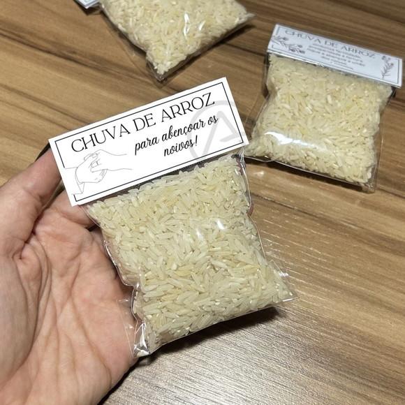 Chuva de Arroz Presente Casamento 27 Unidades
