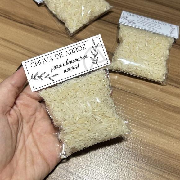 Chuva de Arroz Estampa Flores 27 Unidades