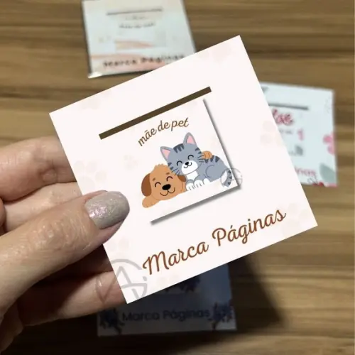 Mae de Pet Lembrancinha Marca Pagina Magnetico 45 Und