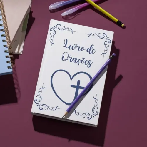 Livro de Oracoes Batismo Lembrancinha 10 Und.