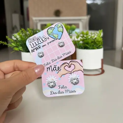 Dia das Maes Mimo Brinde Brinco Empresa Clientes 45 Und.