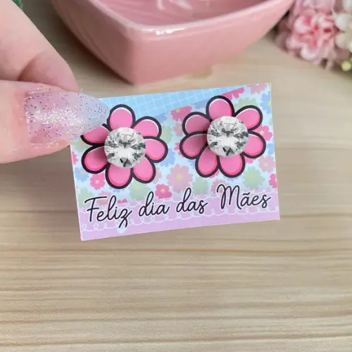 Mimo Brinco Dia das Maes Flores Lembrancinha 30 Und.