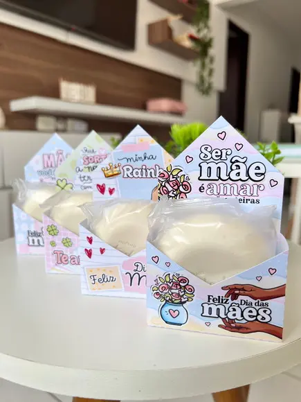 Dia das Maes Envelope Sabonete Mimo Clientes 48 Und