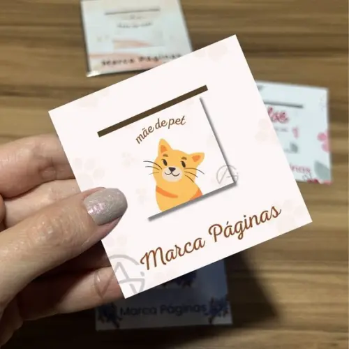 Mae de Pet Gatinho Marca Pagina Magnetico Mimos 45 Und