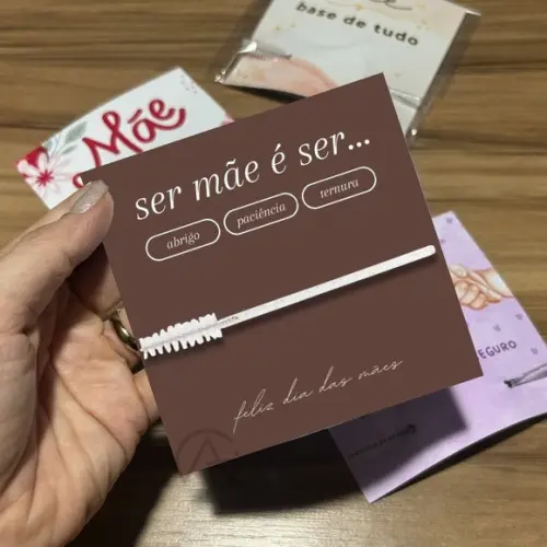 Mimo Porta Escova de Cílios Dia das Maes 30 Unidades
