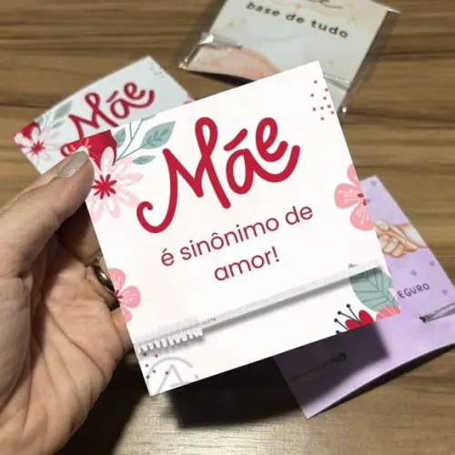 Mimo Porta Escova de Cílios Dia das Maes 30 Unidades