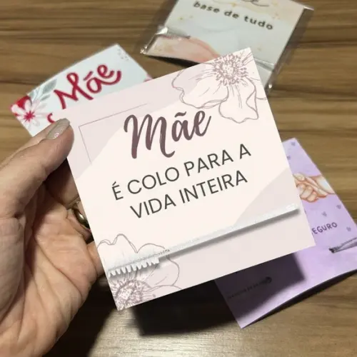 Mimo Porta Escova de Cílios Dia das Maes 50 Unidades