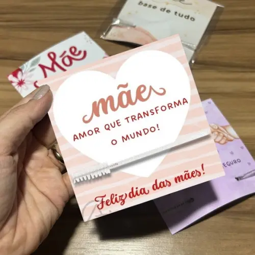 Mimo Porta Escova de Cílios Dia das Maes 30 Unidades