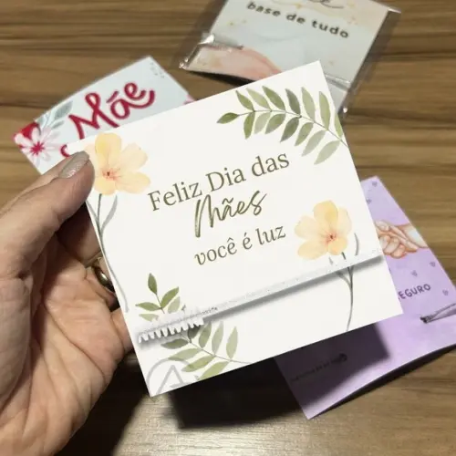 Mimo Porta Escova de Cílios Dia das Maes 50 Unidades