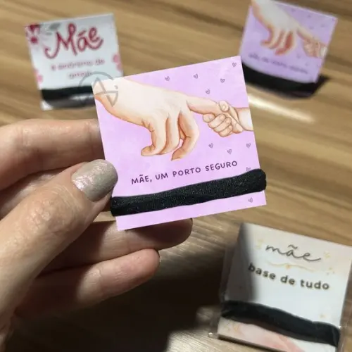 Mimo Dia das Maes Clientes Amarrador de Cabelo 100 Unidades
