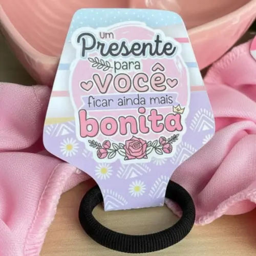 Dia das Maes Mimo Amarrador de Cabelo 30 Unidades