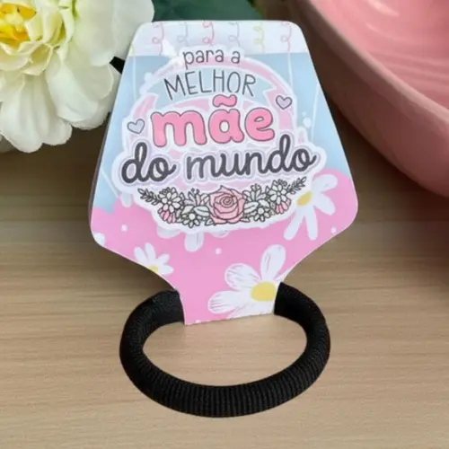 Mimo Dia das Maes Clientes Amarrador de Cabelo 100 Unidades