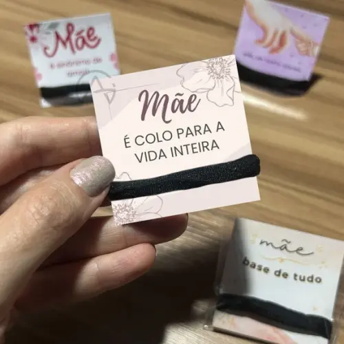 Mimo Dia das Maes Clientes Amarrador de Cabelo 100 Unidades
