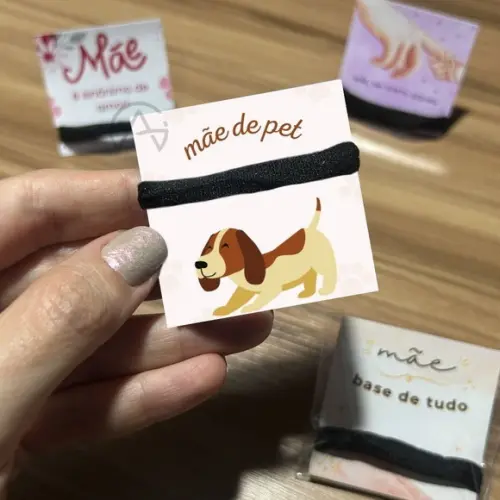 Mimo Clientes Mae de Pet Amarrador de Cabelo 30 Unidades