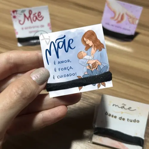 Amarrador de Cabelo Mimo Dia das Maes 30 Unidades
