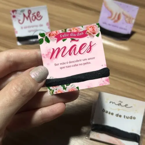 Mimo Dia das Maes Amarrador de Cabelo 50 Unidades