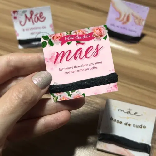 Amarrador de Cabelo Mimo Dia das Maes 30 Unidades