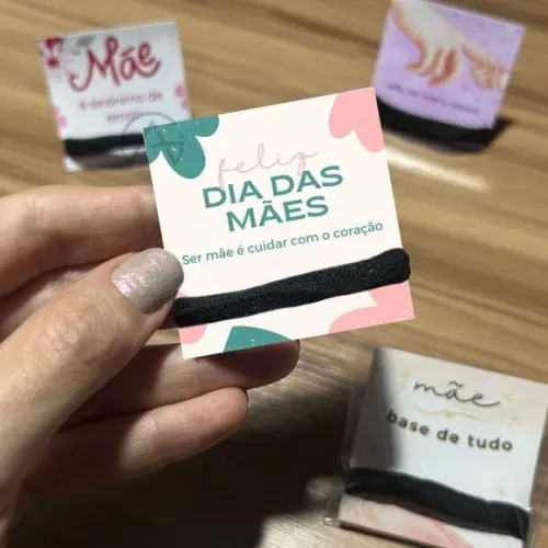 Mimo Empresa Dia das Maes Amarrador de Cabelo 100 Unidades