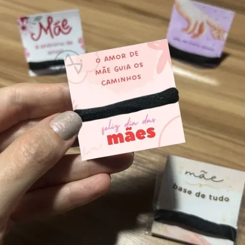Amarrador de Cabelo Mimo Dia das Maes Amor de Mae 30 Und.