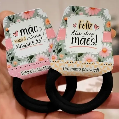 Mimo Dia das Maes Amarrador de Cabelo 100 Unidades