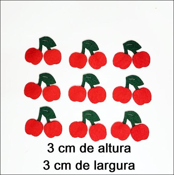 CEREJA 3 CM RECORTE A LASER