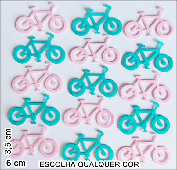Bicicleta Aplique em Feltro