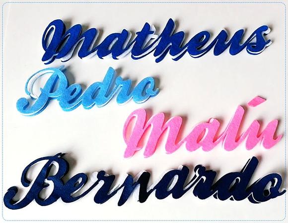 RECORTES DE NOMES COM RECHEIO -10 letras