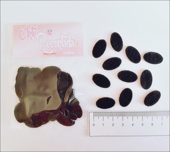 Oval 2 cm