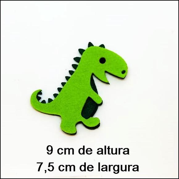 DINOSSAURO 2 RECORTE 3 unidades