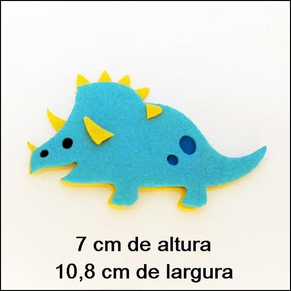 DINOSSAURO 4 RECORTE 3 unidades